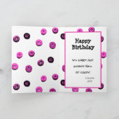 Du bist die Sprinkler auf meinem Donut, Glückliche Einladung (Innenseite)