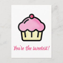 Du bist die süßeste! Valentinstag Feiertagspostkarte