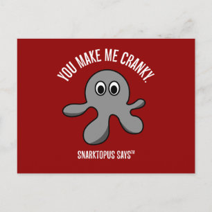 Du bist die Ursache meiner schlechten Laune Postkarte