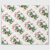 Du bist Dino-mite! Geschenkpapier (Flach)