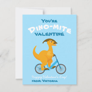 Du bist Dino-mite! Schüler Valentine Dinosaurier Feiertagskarte