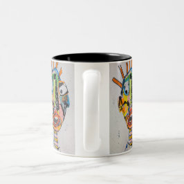 Du bist dran 11oz zweifarbige tasse