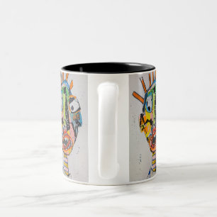 Du bist dran 11oz zweifarbige tasse