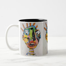 Du bist dran 11oz zweifarbige tasse