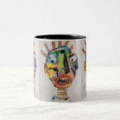 Du bist dran 11oz zweifarbige tasse (Mittel)