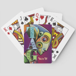 Du bist dran .  Klassische Spielkarten