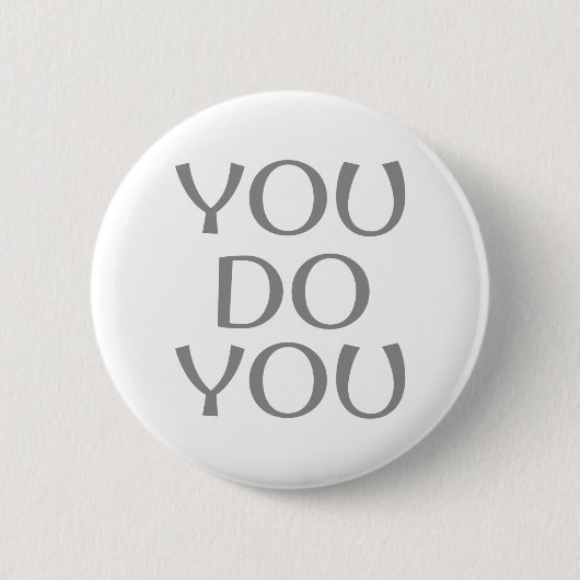 Du bist Du Button (Vorderseite)