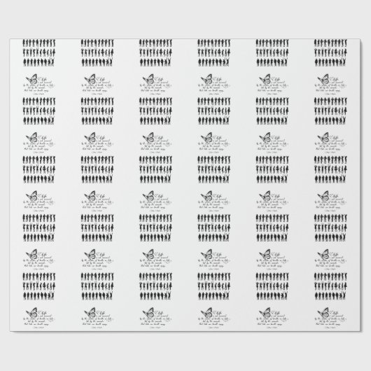 Du bist du geschenkpapier (Flach)