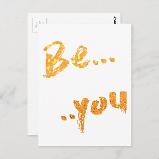 Du bist du postkarte (Vorne/Hinten)