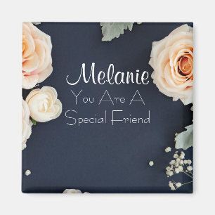 Du bist ein besonderer Freund Personalisiertes Fre Magnet