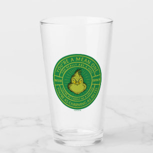 Du bist ein Böser, Herr Grinch-Abzeichen Glas