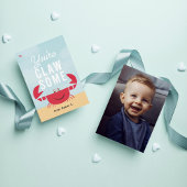 Du bist ein Claw-some Crab Beach Classroom Valenti Einladung