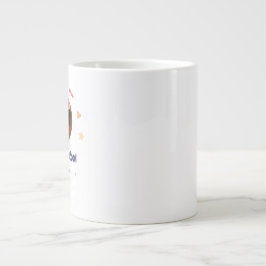 Du bist ein Cooler Lehrer - Niedlicher Kokosnuss Jumbo-Tasse