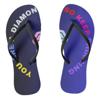 "Du bist ein Diamant-Flip-Flops? Badesandalen