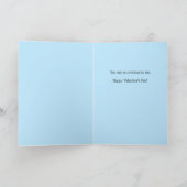 Du bist ein Diamant-Valentinstag Feiertagskarte (Innenseite)