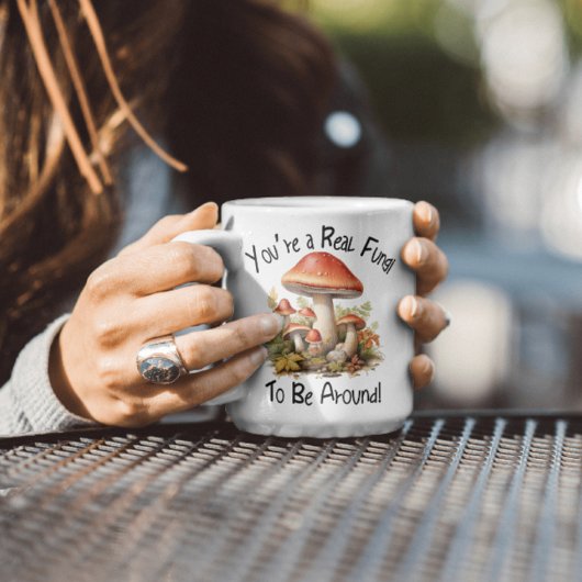 Du bist ein echter Fungi um die Tasse zu sein