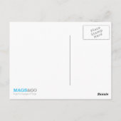 Du bist ein Engel Postkarte (Rückseite)