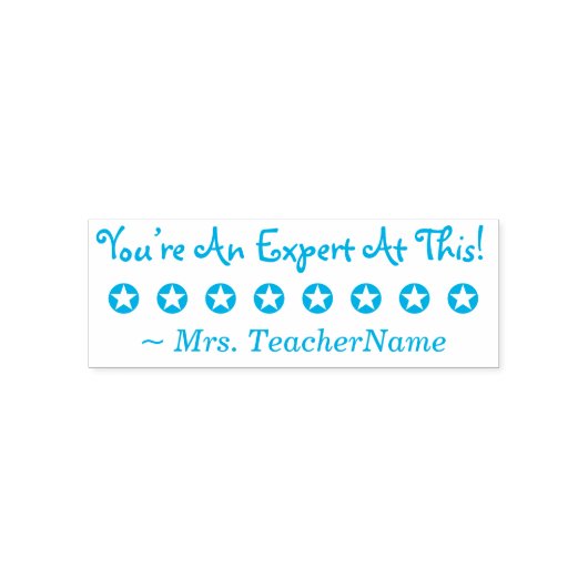 "Du bist ein Experte!" Briefmarke aus Kautschuk Permastempel (Design)