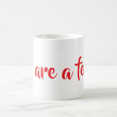 Du bist ein Festmahl. Kaffeetasse (Mittel)