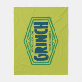 Du bist ein Foul One Grinch Fleecedecke (Vorderseite)