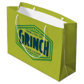 Du bist ein Foul One Grinch Große Geschenktüte (Rückseite Schrägansicht)