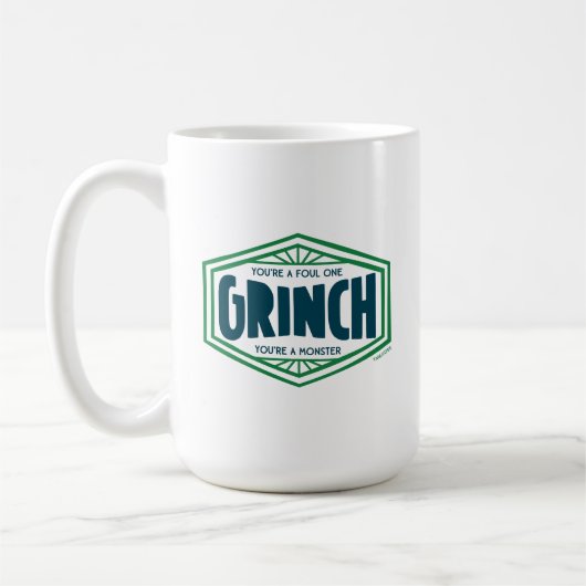 Du bist ein Foul One Grinch Kaffeetasse (Links)