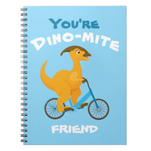 Du bist ein Freund der Dinosaurier, der komisch Va Notizblock