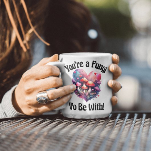 Du bist ein Fungi, um mit Tasse zu sein