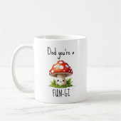 DU BIST EIN FUNGI!! Weihnachten des Vaters Vater Kaffeetasse (Links)