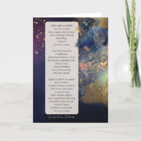 Du bist ein Gedicht-Ermutigung-Geschenk
