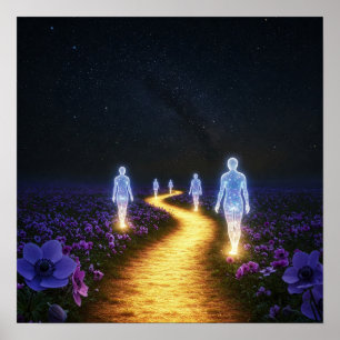 Du bist ein Geist in einem Körper, nicht umgekehrt Poster