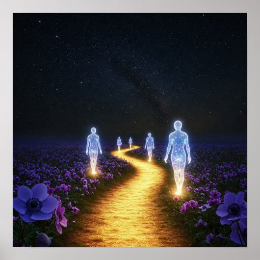 Du bist ein Geist in einem Körper, nicht umgekehrt Poster (Vorne)