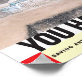 Du bist ein geklumpftes Poster (Ecke)