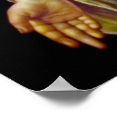 Du bist ein geliebtes katholisches Christliches Po Poster (Ecke)