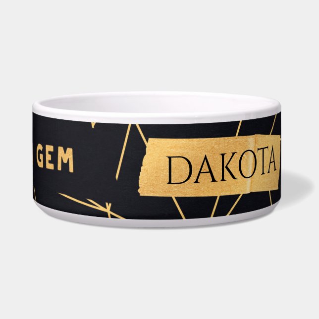 Du bist ein Gem Pet Napf (Rechts)