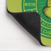Du bist ein Gemeines One Mister Grinch Abzeichen Mousepad (Ecke)