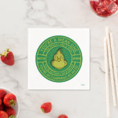 Du bist ein Gemeines One Mister Grinch Abzeichen Serviette (Beispiel)
