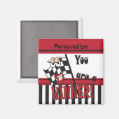 Du bist ein Gewinner | Lehrer Magnet (Vorderseite/Rückseite)