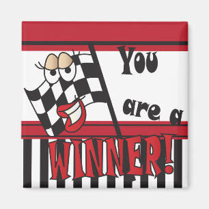 Du bist ein Gewinner Magnet