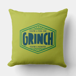 Du bist ein grässlicher Grinch Kissen