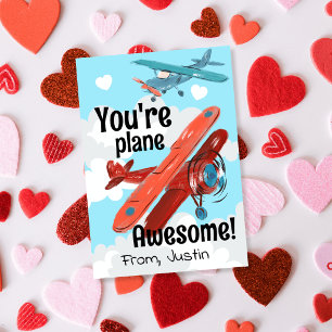 Du bist ein großartiges Flugzeug Valentinstag-Gesc Einladung