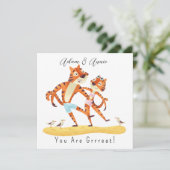 Du bist ein großes, maßgeschneidertes Geschenk für (Stehend Vorderseite)