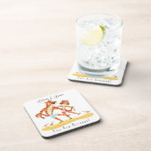 Du bist ein großes, maßgeschneidertes Geschenk für Getränkeuntersetzer (Rechte Seite)