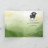 Du bist ein herausragendes Bibelkonzept Karte (Innenseite)