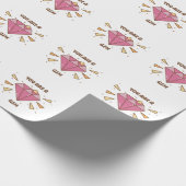 Du bist ein Juwel  Geschenkpapier (Ecke)