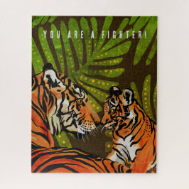 Du bist ein Kämpfer, Tiger Puzzle
