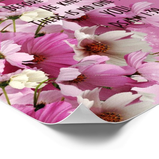 Du bist ein Kind Gottes Christliches 1Scripture Po Poster (Ecke)