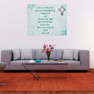 Du bist ein Kind Gottes Leinwanddruck 
