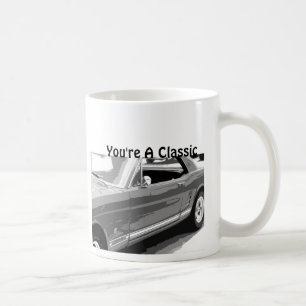 Du bist ein Klassiker, Klassiker 1968 Mustang Kaffeetasse