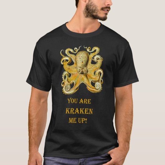 Du bist ein Kraken für mich! Salty Steampunk Mens  T-Shirt (Vorderseite)